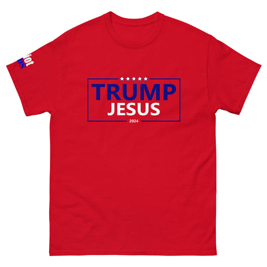 Trump/Jesus Men's Classic Tee (Red)